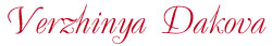 Ms Verzhinya Dakova